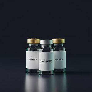 Anti-Aging Research Stack GHK-Cu + Epitalon + Bac Water - CertaPeptides